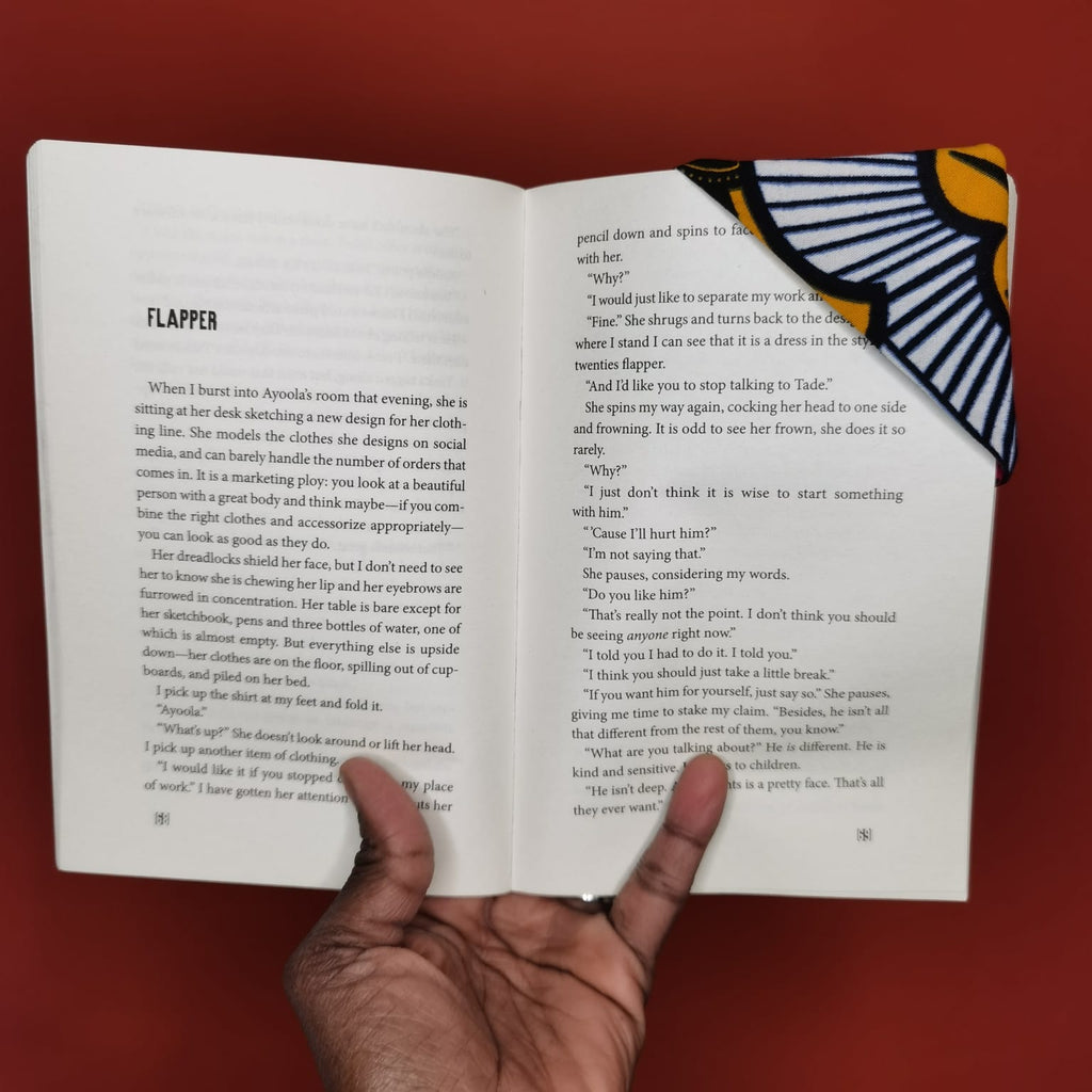 Fabric Corner Bookmark