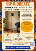 Ankara Craft & Sip Workshop – October 2026