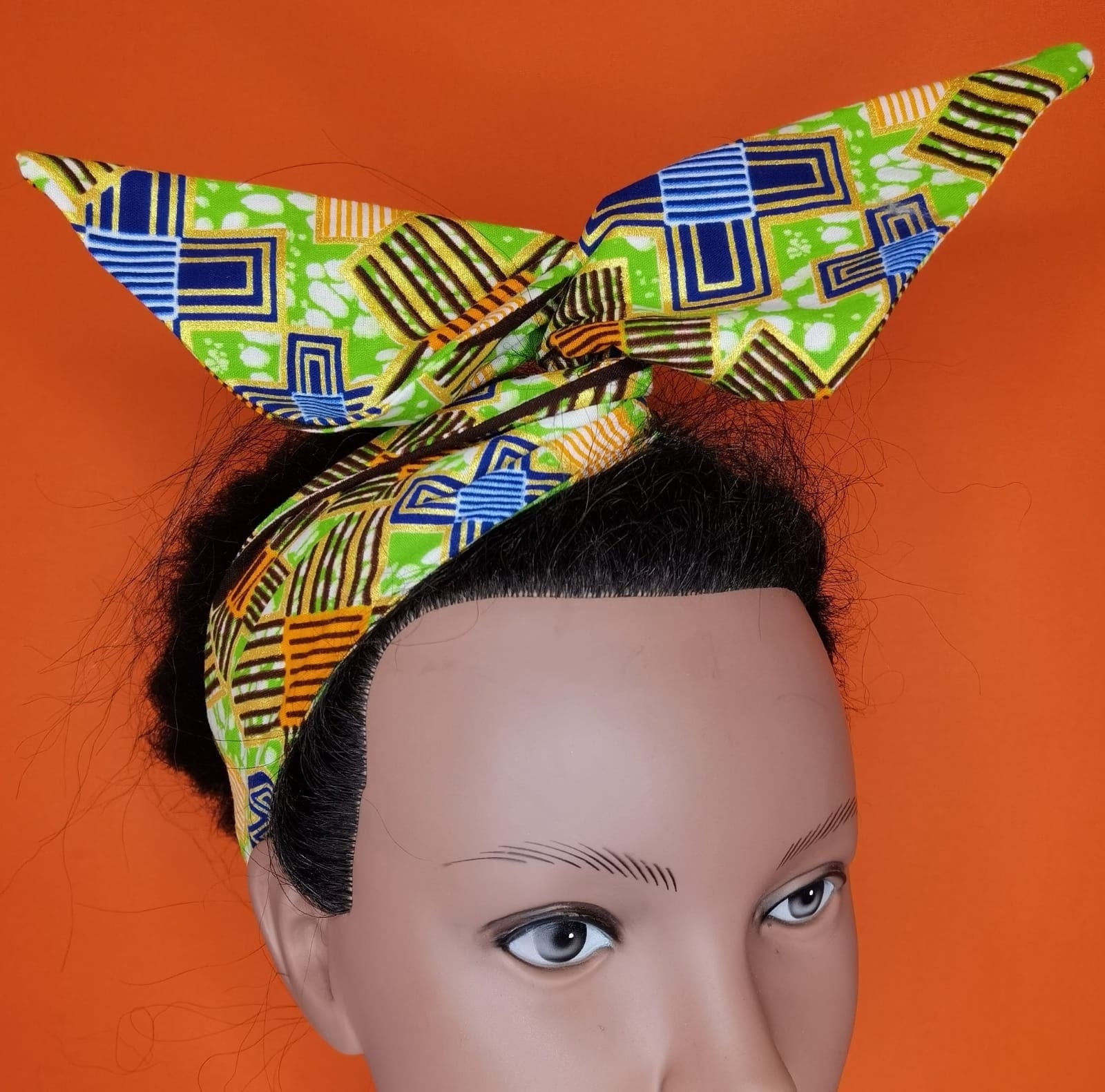Ankara Fabric Headties (wired), African Wax Print, Various prints available